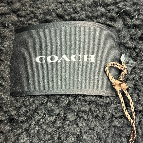 Coach Men’s Winter Jacket Black Short Parka Size XXL - Picture 9 of 13